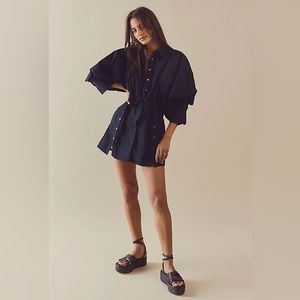 Free People Christi Shirt Dress